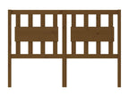 Honey Brown Headboard 145.5x4x100 cm Solid Pine Wood ICUM33148