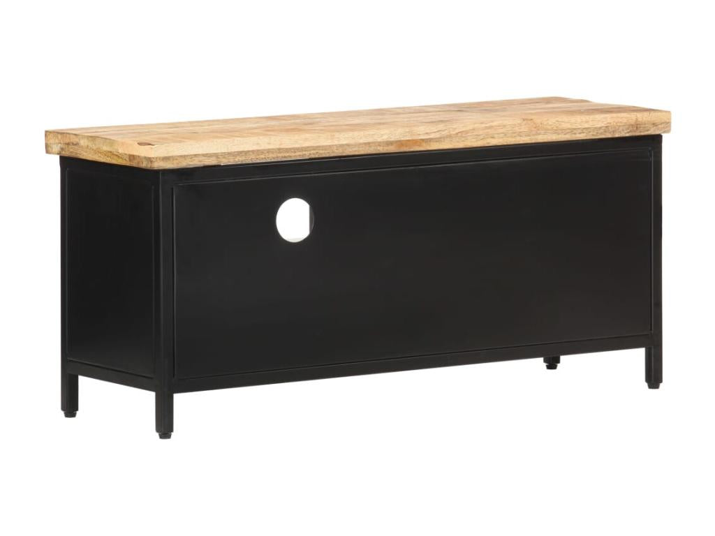TV stand 90x30x41 cm Raw mango wood SASF88288