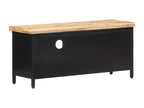 TV stand 90x30x41 cm Raw mango wood SASF88288
