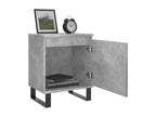 Bedside tables, 2 pcs, concrete grey, 40x30x50 cm, engineered wood, GKOJ85557