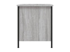 Dekonao 2-piece bedside tables, grey, 40x42x50cm, engineered wood, NNMM42939