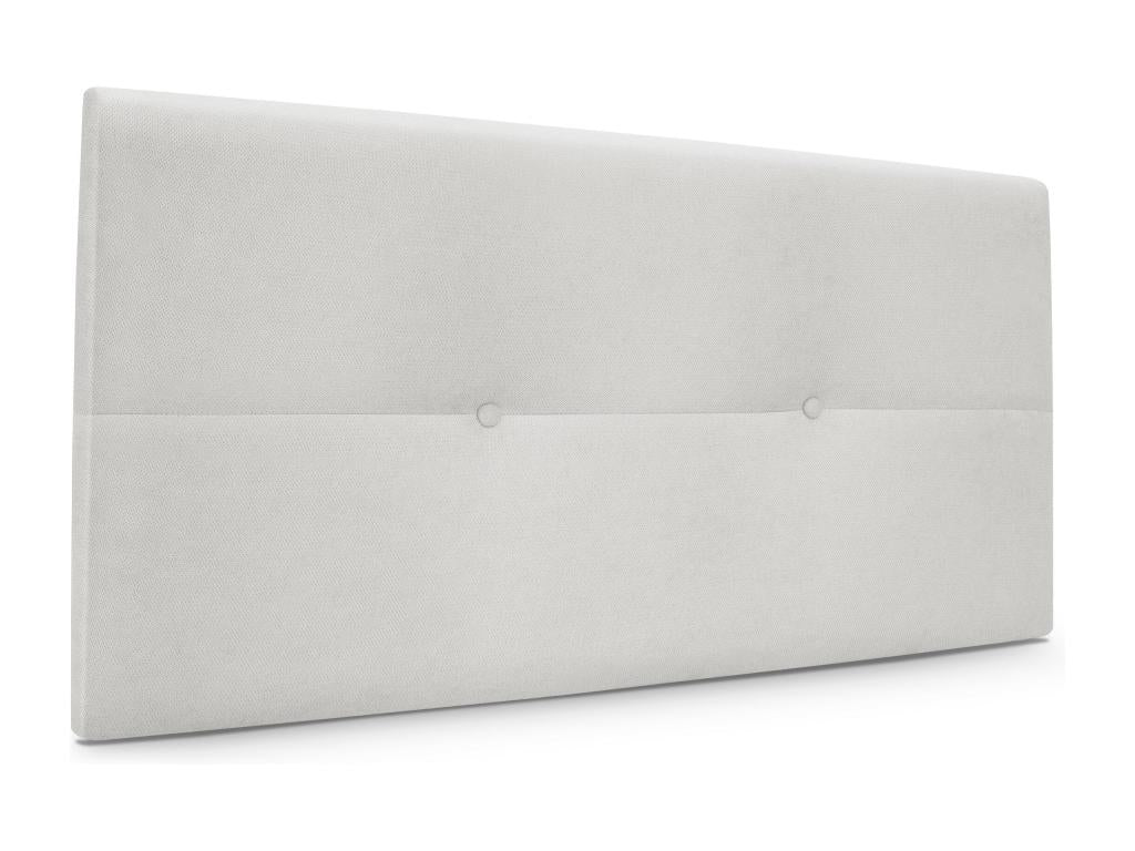 Nobellea Fabric Headboard with Buttons 95x50cm for 90cm Beds - Grey Nobellea HZXK78344