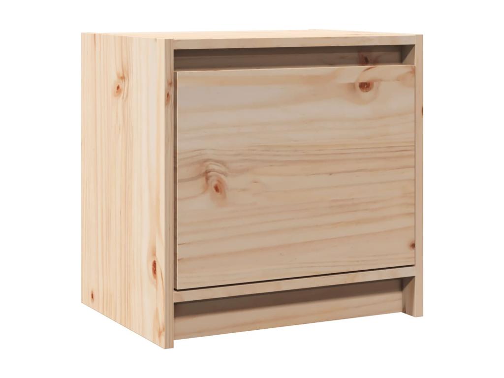 Bedside table 40x30.5x40 cm solid pine wood XRSX68501