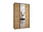 Boisona 5 Sliding Door Wardrobe 235.2/160/60 3 Doors Boisona/Silver WLPK17982