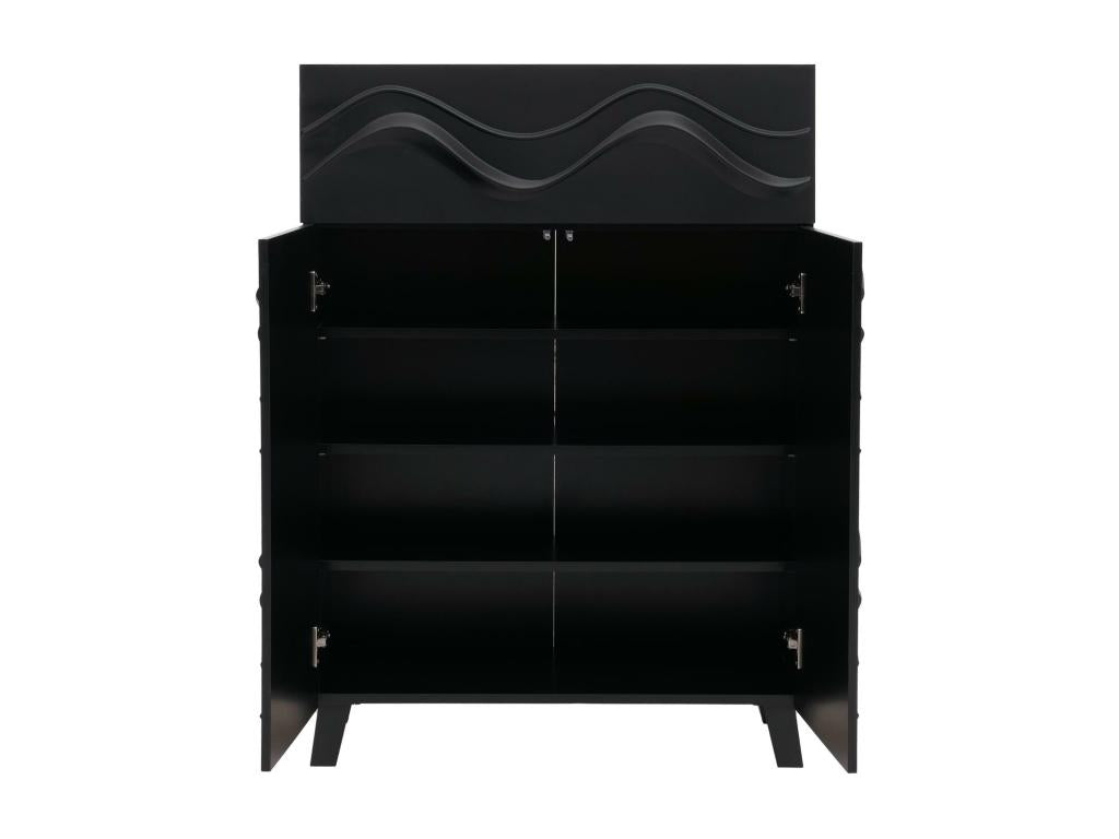 Nobellea-N86 chest of drawers black ZKZD47540