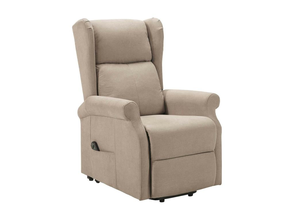 Dekonao - Dekonao Electric Reclining Armchair, Beige Fabric HHKC75945