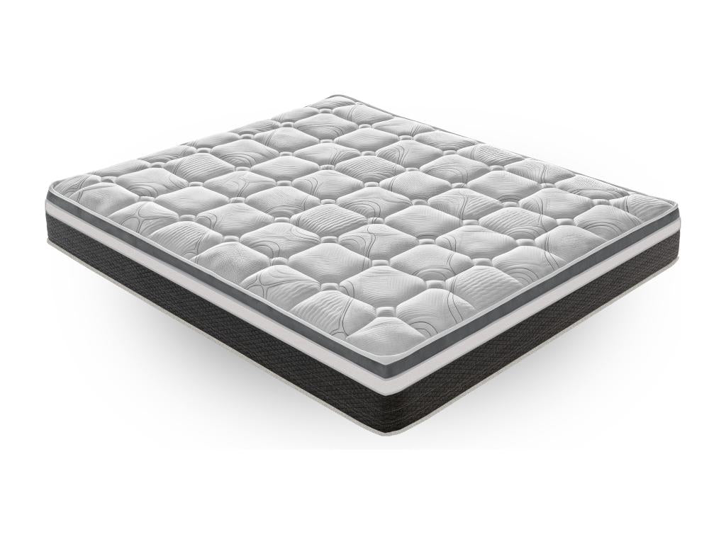 140x200 cm Memory Foam Mattress - High Density - Reversible - 20 cm Thick LUWV73838