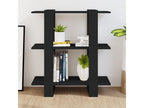 Black Room Divider/Bookcase 80x30x87 HEXK58791