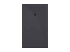 Nobellea Plus smooth anthracite shower tray with colored grid - 170x80 cm DETV06627