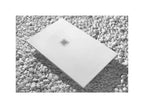 Nobellea Slim White 95x140 cm Shower Tray in Synthetic Resin and Marble Powder with Free Drain EZHV29275