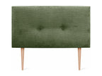 Nobellea Plain Corduroy Headboard with Buttons 95x115 with Bed Legs 80/90 - Green Nobellea JAWC71264
