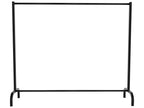 Clothes rack - Metal - 150x38x120cm - Black - Nobellea PRKU15982