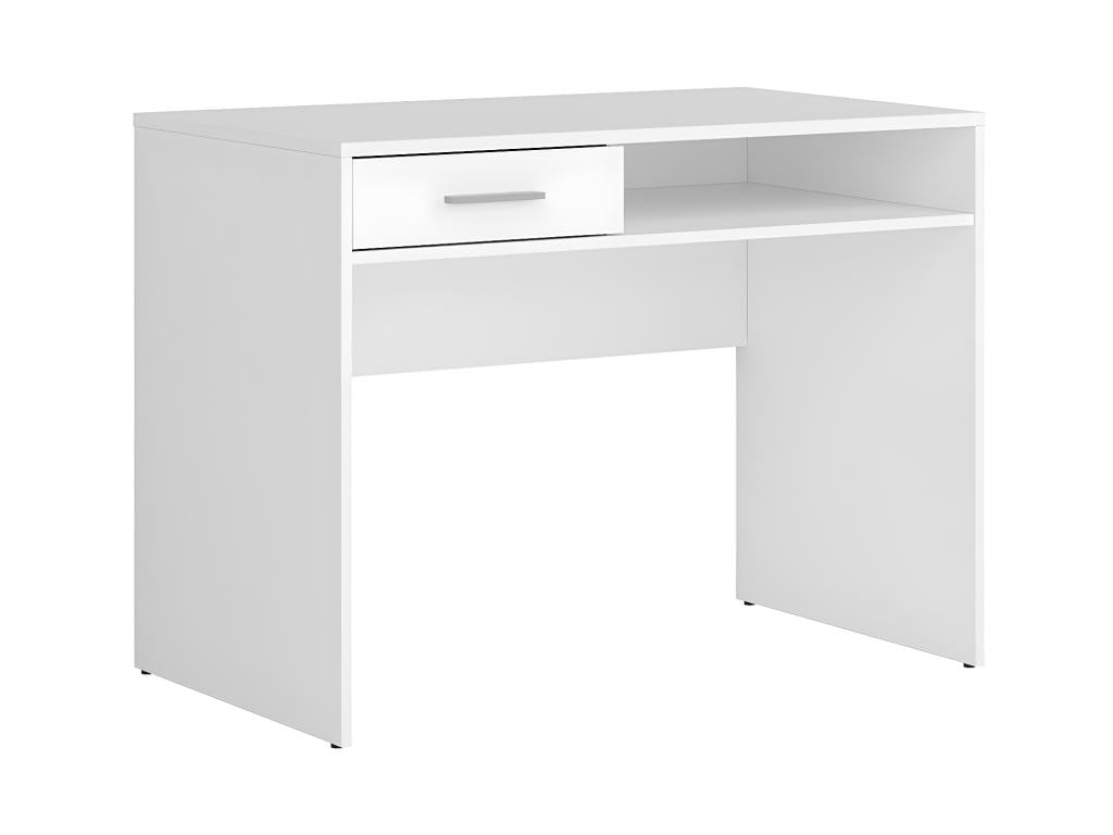 Dekonao White 1-Drawer Desk QNPI02834