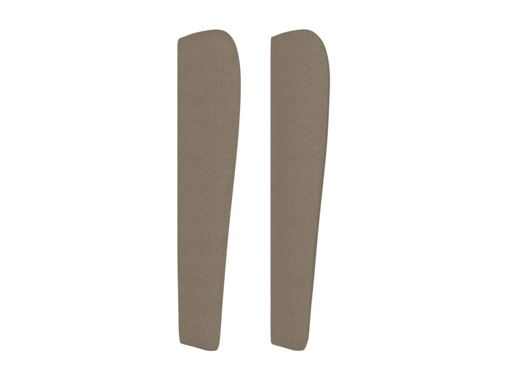 Dekonao Headboard with Wings 147x23x118/128 cm Fabric UCOG37460