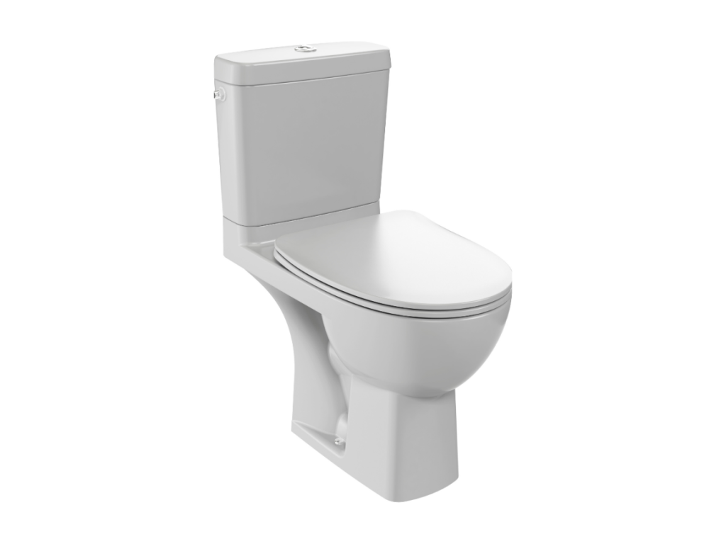 Nobellea Up rimless floor-standing toilet with extra-flat seat TCNM29119