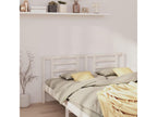 White Headboard 156x4x100 cm Solid Pine Wood MYXU26965