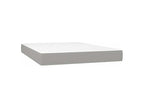 Nobellea bed base with light grey mattress 140x190 Fabric PZUI69411