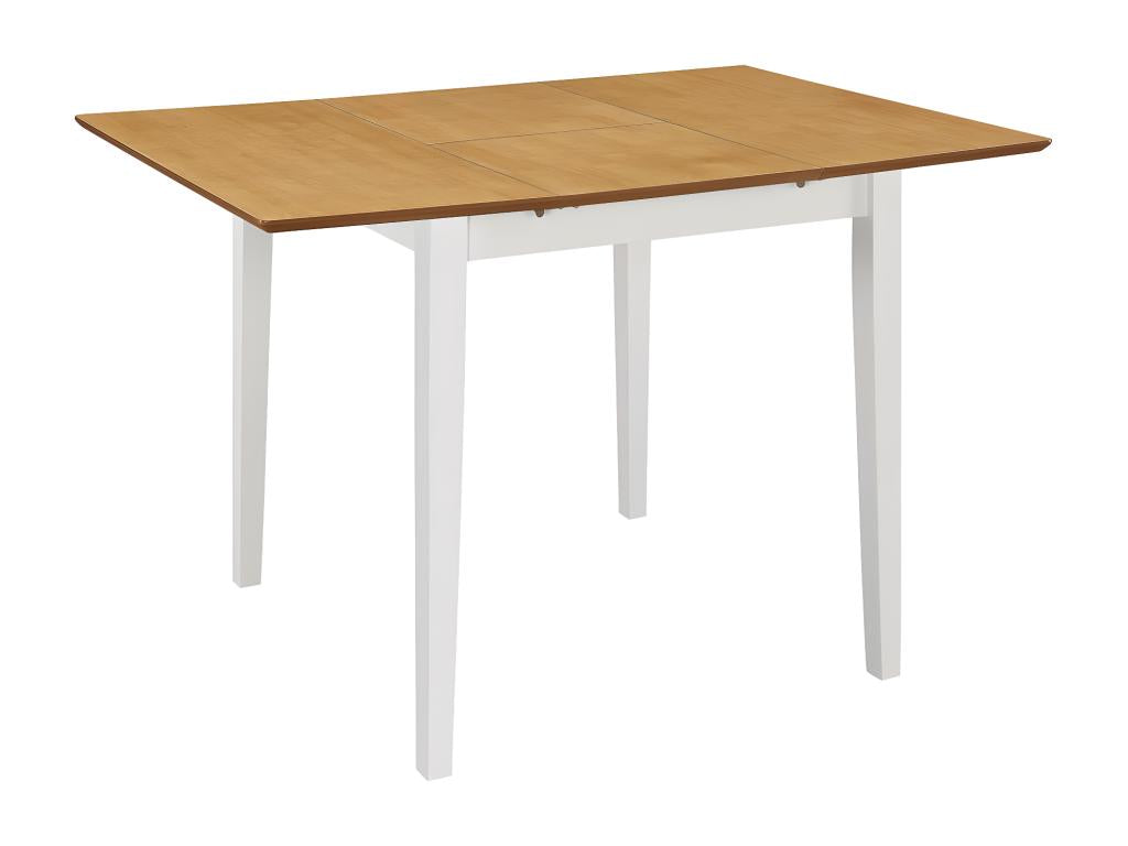 5-piece dining room furniture set, white MDF, ECBE96438