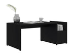 Coffee table, black, 90x45x35 cm, engineered wood, RZTE72193