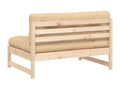 Central sofa 120x80 cm solid pine wood OIZG69727