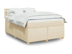 Nobellea bed base with cream mattress 160x200 cm Fabric TAUF23881