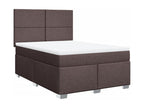 Nobellea bed base with mattress, dark brown, 140x200 cm, TWCU33125