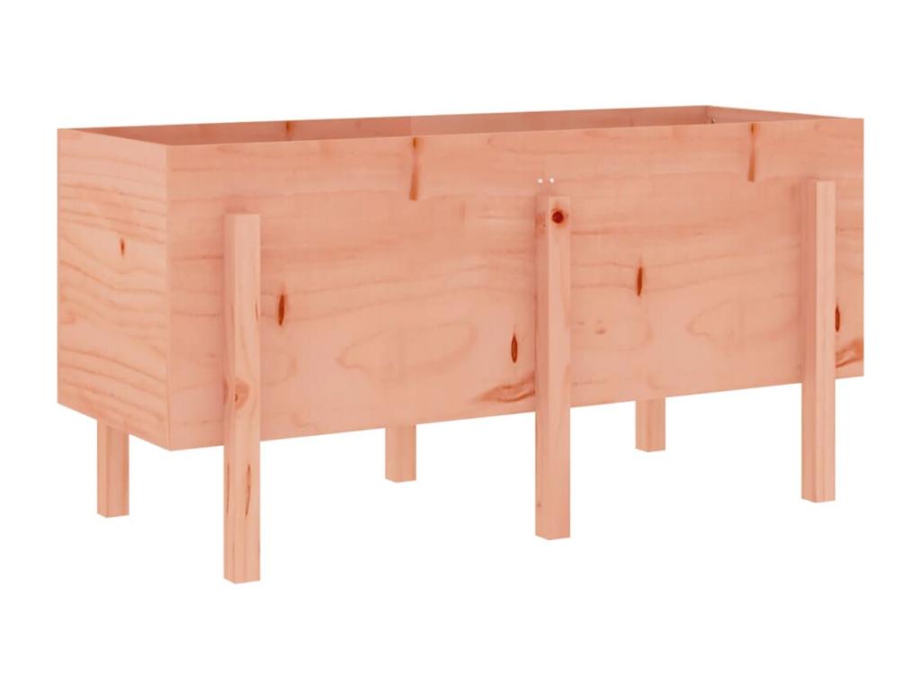 Dekonao solid wood raised garden bed 121x50x57 cm WMQM33491