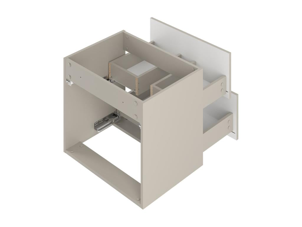 Nobellea Cashmere 60cm Single Inset Basin Vanity Unit GKBY45159