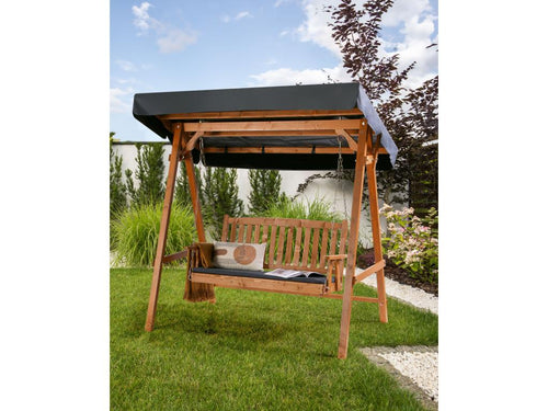 Nobellea Garden Swing, Spruce Wood, Brown JDDX62155