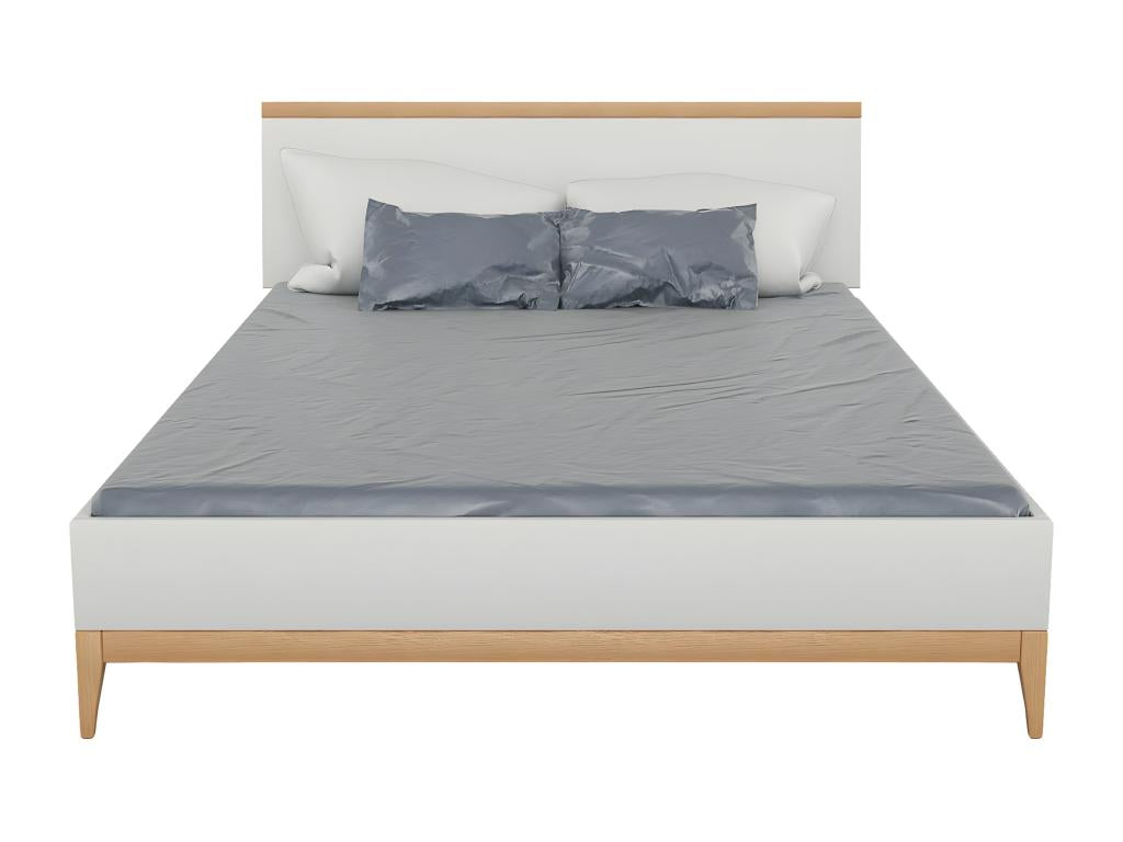 Nobellea HIGH wooden bed / 180x200 CM WZQQ17210