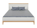 Nobellea HIGH wooden bed / 180x200 CM WZQQ17210