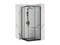 Shower Cabin Dekonao Punto 80x80 Black NFTK89419