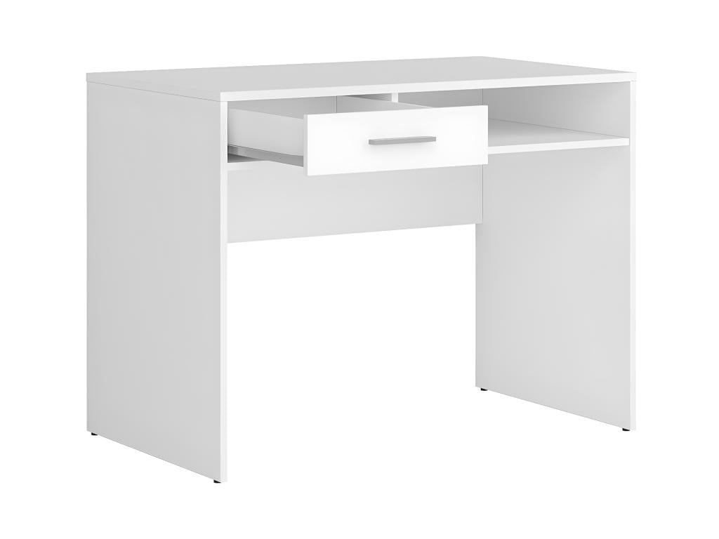 Dekonao White 1-Drawer Desk QNPI02834