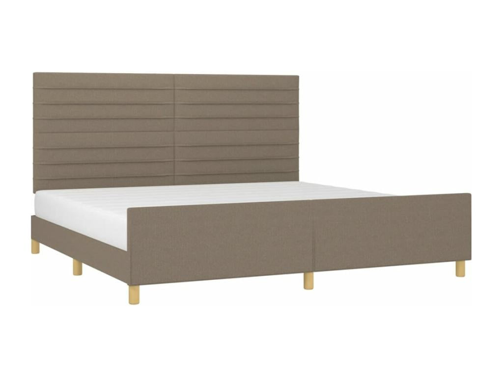 Dekonao bed frame with headboard 200x200 cm Fabric VFDC59054