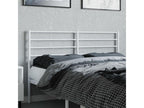 White metal headboard 120cm JRJS67247
