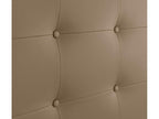 Nobellea Faux Leather Upholstered Headboard 150x115cm with Legs for 150cm Beds - Light Brown BUPI05441