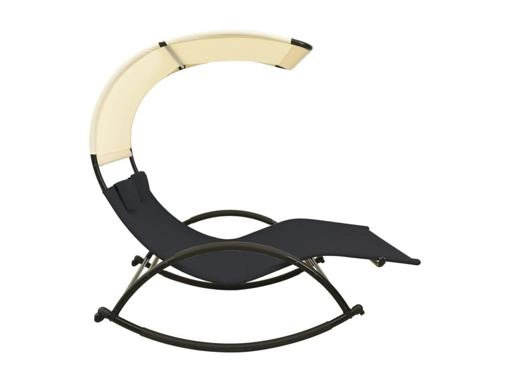Cream sun lounger/bath chair 139x180x170 cm 02 0012723 VSUE09928