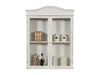 Kitchen cabinet 74x17x84 cm - 2 Doors - Antique White - Nobellea - 1 tall cabinet - Wall-mounted display cabinet for bathroom and living room ROGH11052