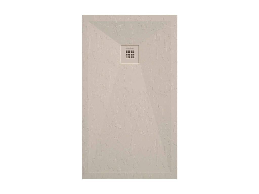 Nobellea Plus slate cream shower tray with colored grid - 150x80 cm NLBC96668