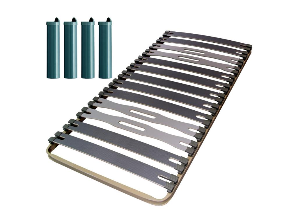 Dekonao bed base with legs 80x190 C413 - 13 Dekonao wood - Made in France TCYH19610