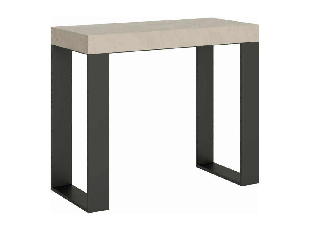 Extendable console 90x40/300 cm Nobellea Anthracite frame WITO88041