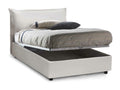 Nobellea bed size Nobellea storage bed with eco-leather upholstery Made in Italy Front opening with 120x200 cm mattress included White MGDK99995