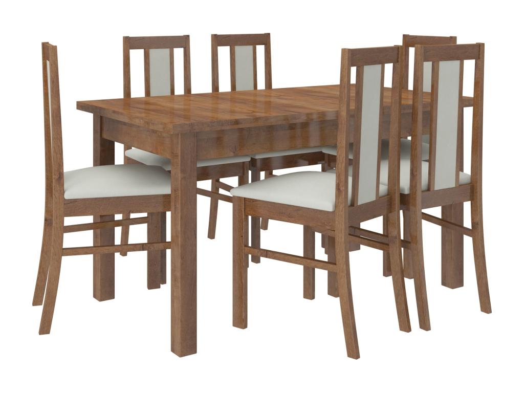 Brown wood and fabric chair by Nobellea-Nobellea 27124 KUEN97610