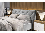 Bed - Silver Velvet - Nobellea BURC61438