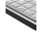 140x200 cm Memory Foam Mattress - High Density - Reversible - 20 cm Thick LUWV73838