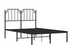 Metal bed frame with black headboard 120x190 KSUG46760