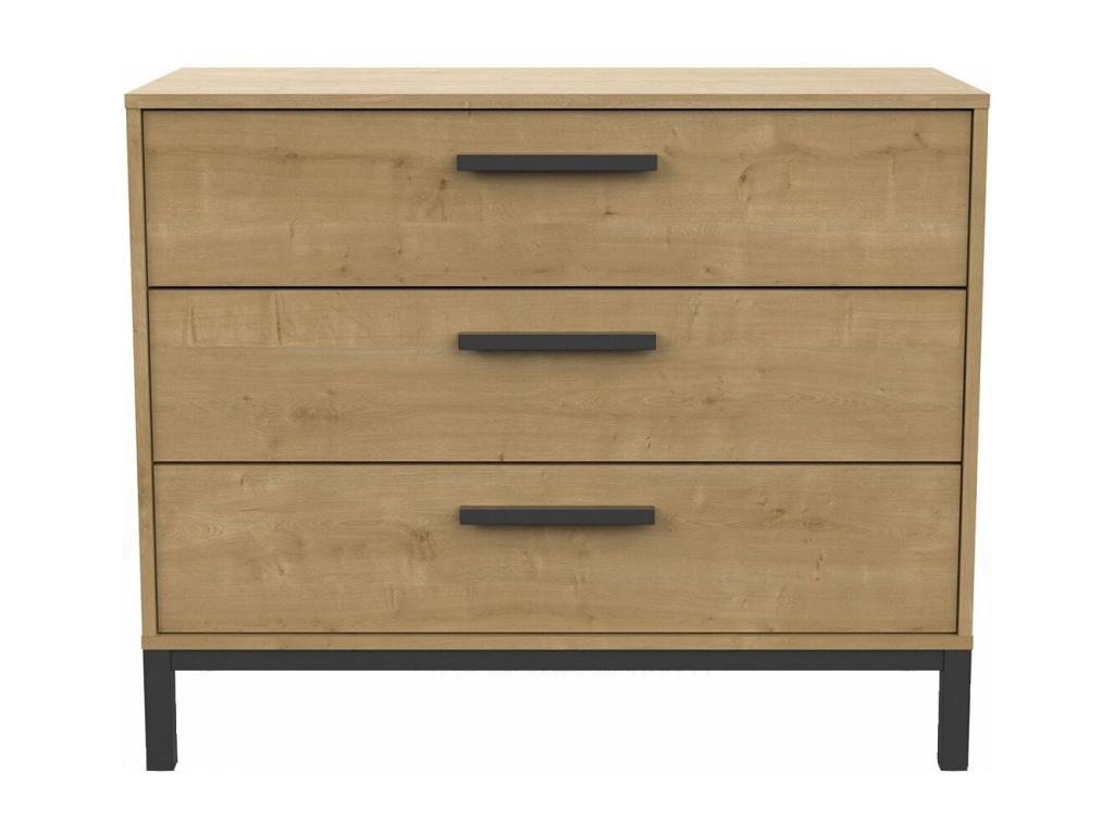 3-drawer chest, 90.7 cm wide - CRAFT ZOAU07434
