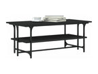 Black coffee table 100x50x40 cm Engineered wood WCLP05080
