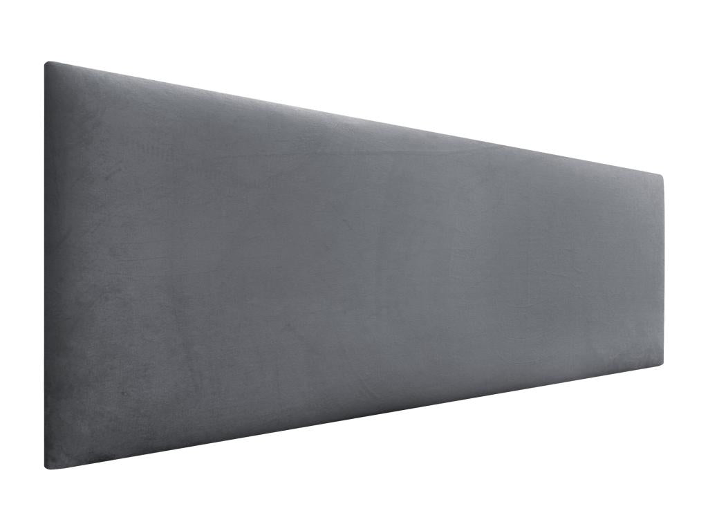 Dekonao Smooth Velvet Headboard 145x60 for 120/135/140 Beds - Ash Grey ESNO82658