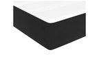 Dekonao bed base with black velvet mattress 100x200 JZRD08834